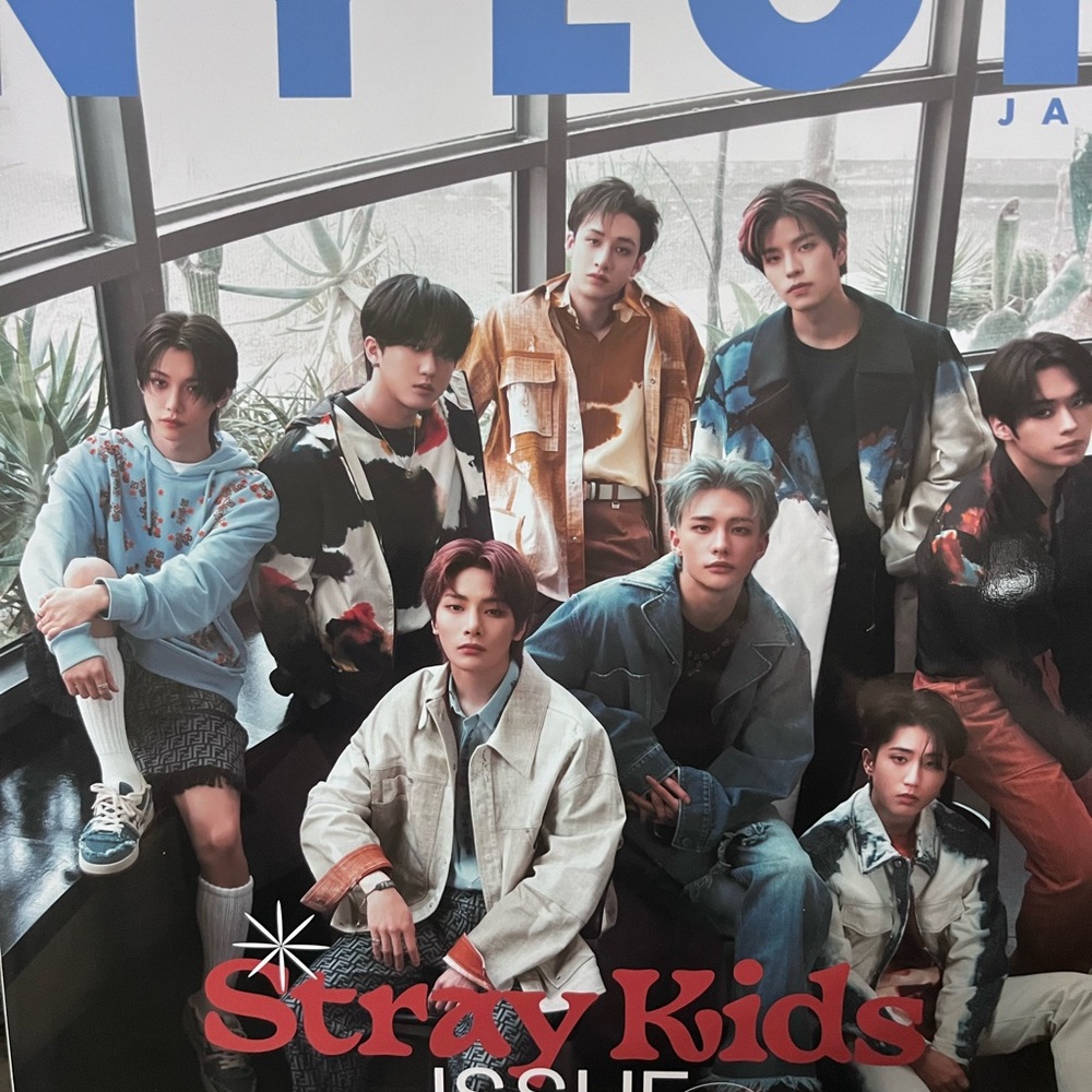 Stray Kids Poster with Group Image